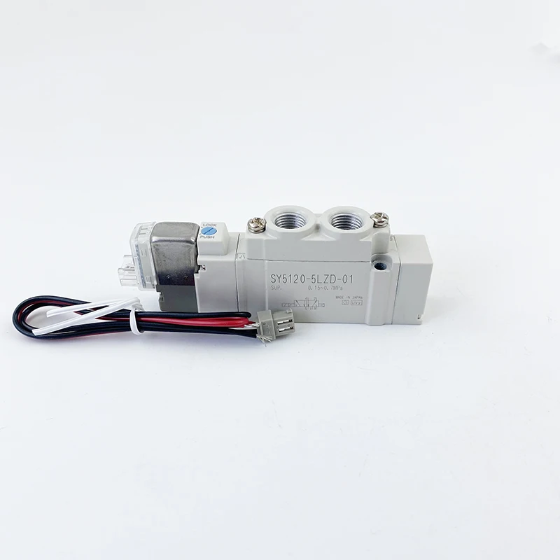 

SMC Type Solenoid Valve 5 Port SY5120/5220/5320-3/4/5/6LZD/DG-01/C4/C6/C8