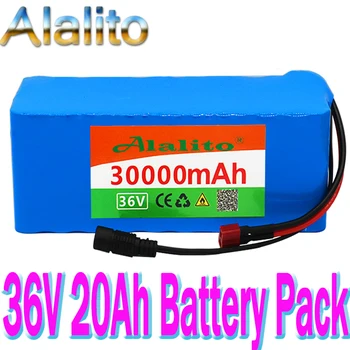 

36V battery 10S4P 30Ah battery pack 500W high power battery 42V 30000mAh Ebike electric bicycle BMS 42v battery