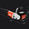 Burnishing Polishing Machine 1400w Surface Conditioning Tool Wire Variable Speed Drawing Machine For Wood Metal Stainless Steel 5
