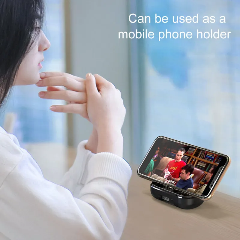 Hangrui V10 TWS, беспроводные Bluetooth наушники, Bluetooth 5,0, наушники с шумоподавлением, водонепроницаемая гарнитура, светодиодный дисплей, спортивные наушники