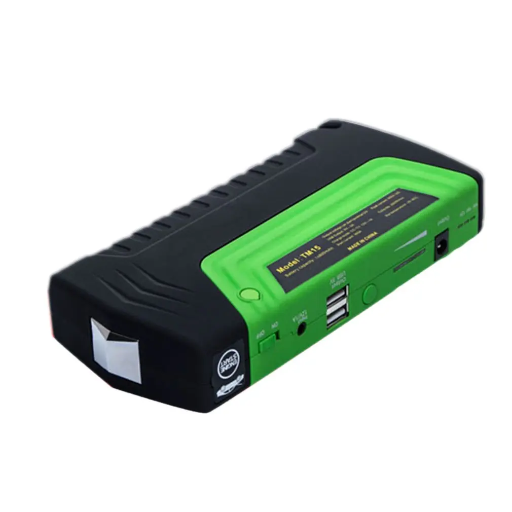 TM-17 13800mAh Портативный аварийный аккумулятор автомобильный багажник Электрический надувной насос 12V зарядное устройство стартер бустер