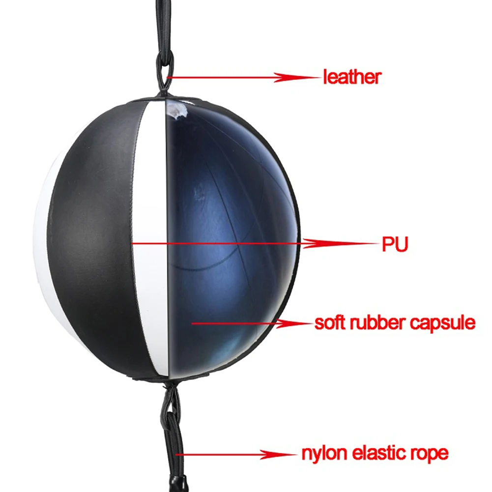 Тренировочный боксерский мешок в форме груши для тренировки и фитнеса. Практичный боксерский мешок из искусственной кожи