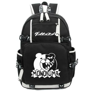 

New Arrival Dangan Ronpa Danganronpa Monokuma School Backpack Cosplay Shoulder Bag Capacity Students Travel Bags Mochilas