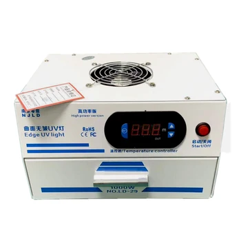 

High Efficient 1000W UV Light Glue Dryer LED Light for Edge Flat Screen Bubble Removing Cell Phone Screen Repair Parts NJLD