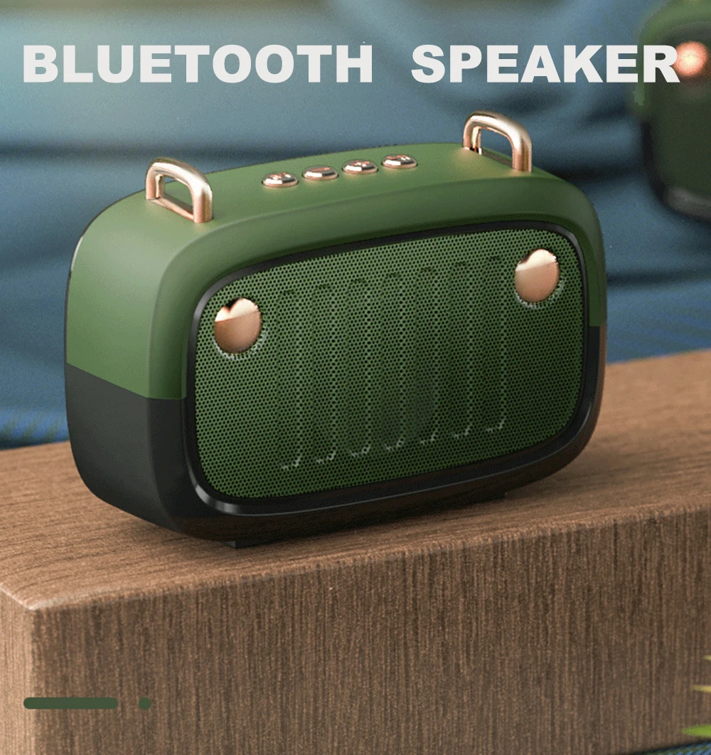

BS32D Small Audio Creative Radio Portable Small Speaker Usb Wireless Bluetooth Speaker
