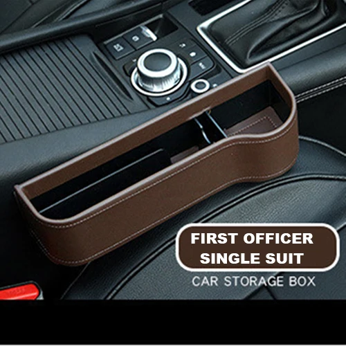 Коробка для хранения сидений Vip водителя - Цвет: Co-pilot brown