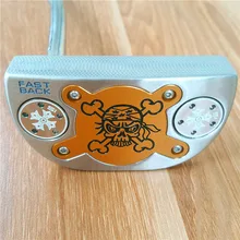 Левая рука быстро назад Череп пирата клюшка для гольфа Гольф клуб клюшки