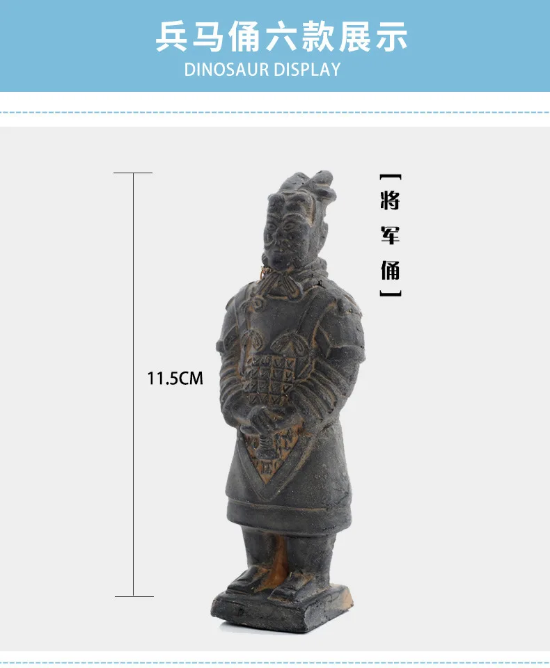 Средний терракотовые воины копать Пино Archeology DIY копать терракотовые воины набор воскресение Легион окаменелые игрушки