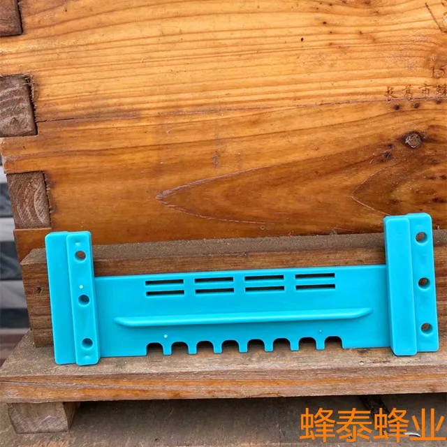 10 db Kaptár Ajtó Méhes Lopásgátló Fészekajtó Ellen Futó Doboz Fehér Zöld Kék - Image 2