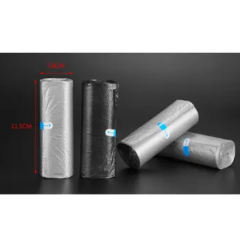 

5 Roll Garbage Bags Thicken Leakproof Waste Trash Storage Bag Durable Disposable