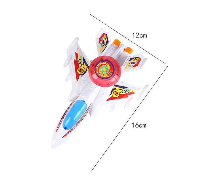 Aircraft Toy Model with Luminescent Aircraft Pull-wire Luminescent Aircraft, Children's and Babies'Intelligence Toy Shop Wholesale