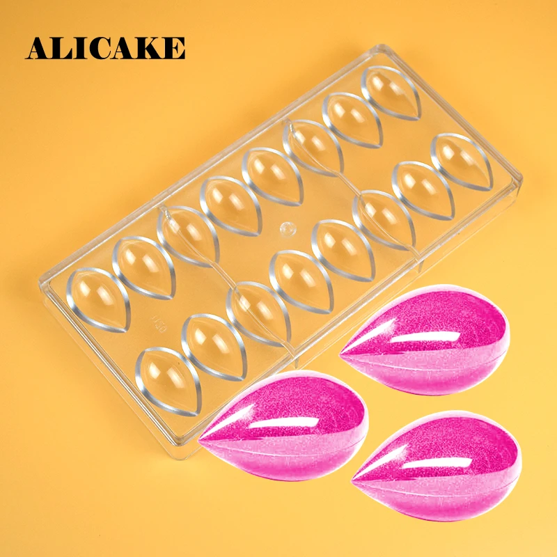 Chocolate Candy Bars Mold Polycarbonate Plastic Baking Pastry Cake Decorating Tools Tray Form for Bakery Party Molde Chocolate