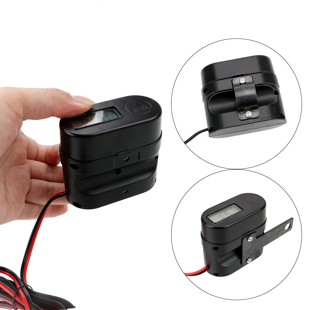 YOSOLO зарядное устройство для мотоцикла с двумя usb-портами 12 В 24 В, прикуриватель для автомобиля, usb-адаптер для мотоцикла, зарядное устройство с цифровыми часами