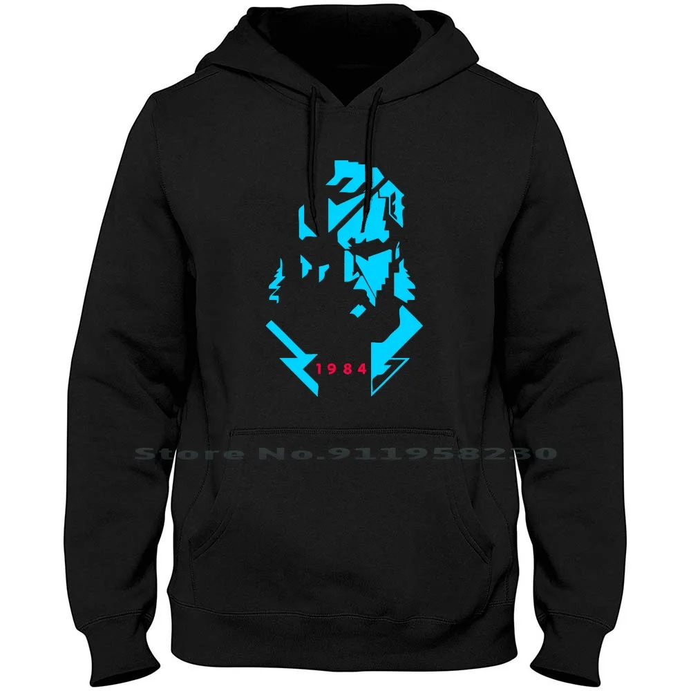 The 1984 Phantom ( Phantom Pain Metal Gear Solid) Felpa Con Cappuccio In Cotone Phantom Videogiochi Film Musicale Metal Tage Pain 1984