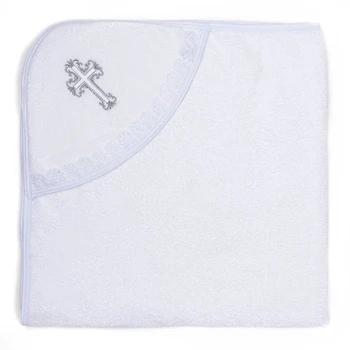 

Baptismal towel with embroidery, size 100 * 100 cm, white K40 / 1 1594759