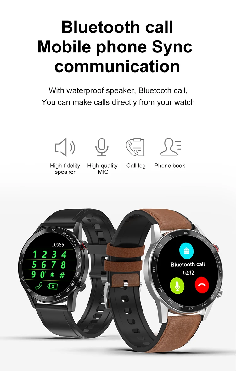 2021 ecg relógio inteligente bluetooth chamada smartwatch