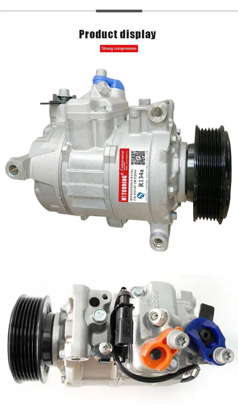 Для Audi A4 A6 AC компрессор 447180-6581 447180-9490 8K0260805 4F0260805AC 4F0260805AG 4F0260805G 4F0260805J 4F0260805M 6SEU14C