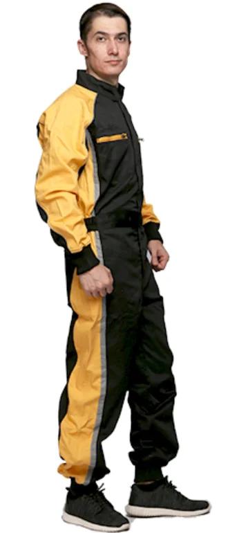 Work Overalls men women work clothes dust-proof retardant clothing jumpsuit factory welding suit anti-static coveralls Rescuers - Цвет: Цвет: желтый