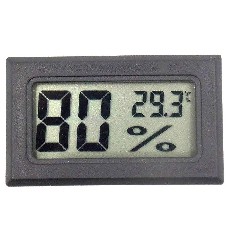 FY-11 Мини цифровой ЖК-дисплей окружающей среды термометр категории "сделай сам" гигрометр встроенный температурный и измеритель влажности в комнате
