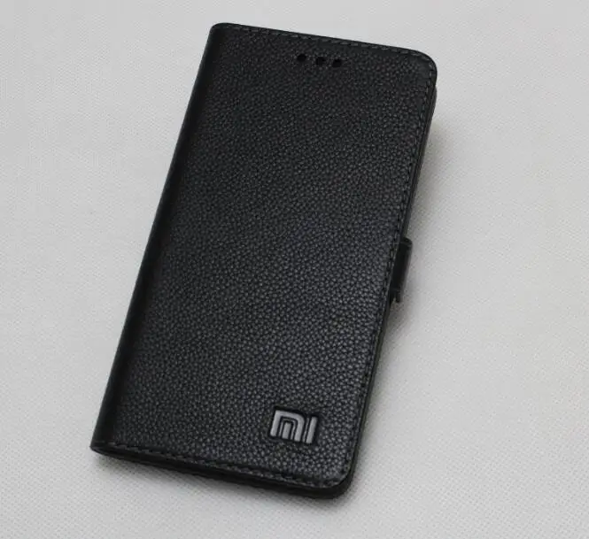 Кожаный чехол из натуральной для Xiaomi Redmi Примечание 5A роскошный флип-чехол