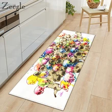 Zeegle фланелевый кухонный коврик ковер нескользящий коврик для ванной коврик в прихожую ковер для гостиной домашний декоративный коврик пылезащитный детский коврик для комнаты