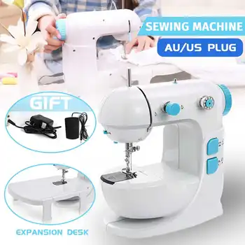 

Portable Sewing Machine Cordless Mini Household Desktop Foot Pedal Straight Line Hand Table Double-thread Sewing Electric