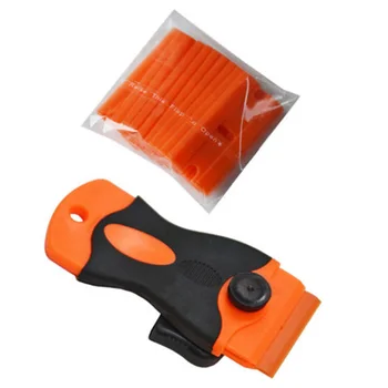 

Car Sticker Remover Edge Blade Razor Scraper Edge Set Window Spatula Handy Tool