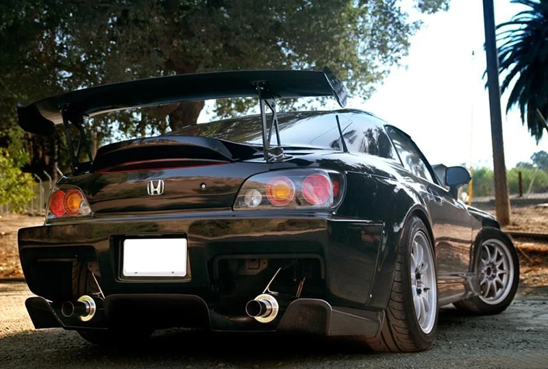FRP диффузор для Honda S2000 AP1 AP2 SP стиль широкий корпус из стекловолокна задний диффузор комплект для настройки отделка для S2000 Racing