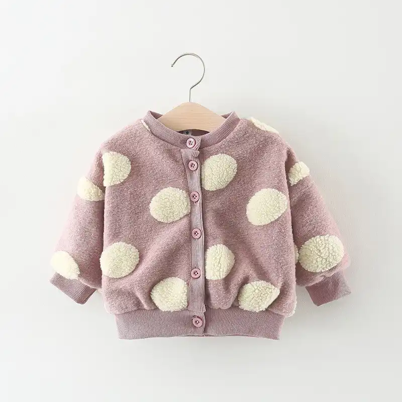 baby girl fluffy cardigan