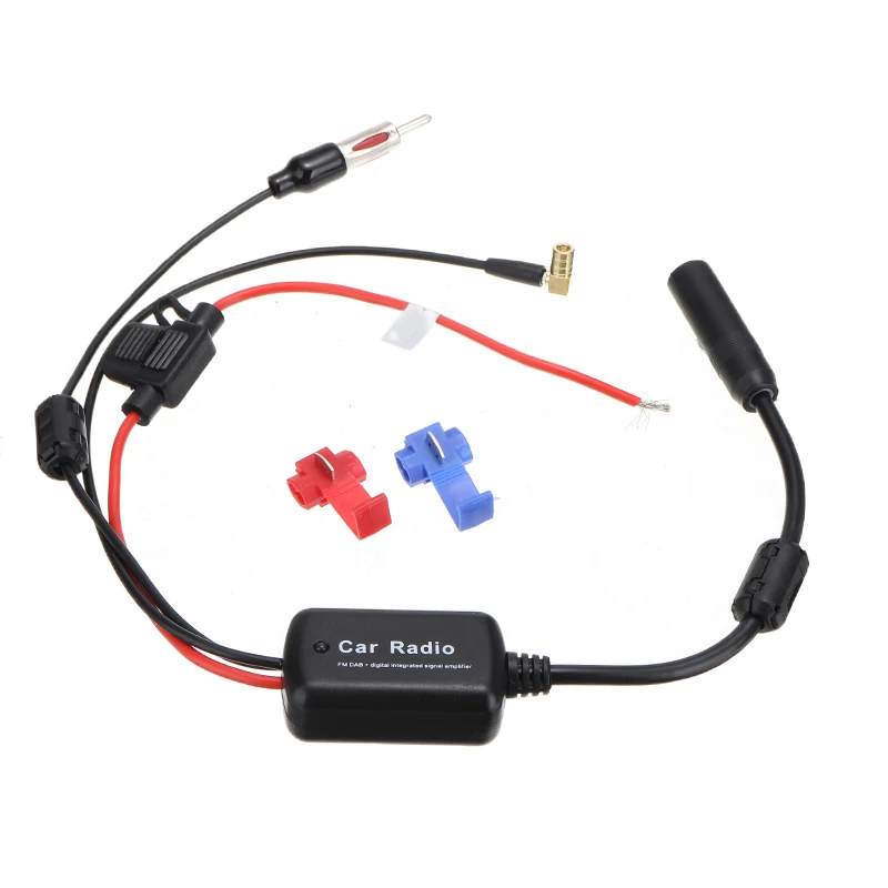 9 V-15 V стерео радио антенный усилитель сигнала DAB+ FM цифровое антенный усилитель сигнала бустер комплект для автомобиля Грузовик Мотоцикл