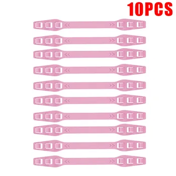 

10pcs Ear Hook Strap Holder Extension For Mask Ear Protector PE Grip Anti-tightening Release Pain Ear Grip Extension Mask Buckle