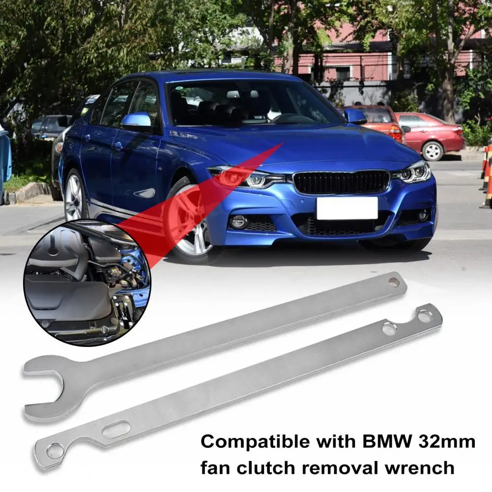 2Pcs/Set Clutch Wrench Professional Remover Car Fan Nut Removal Tool for BMW E34 E39 E36 E46 E90