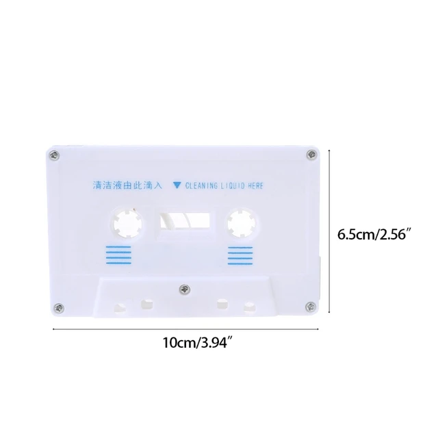 Audio Cassette Tape Head Cleaner & Demagnetizer