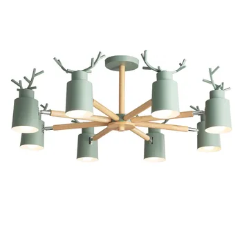 

luminaire suspendu led light modern led chandelier lustres para quarto living room decoration nordic decoration home avizeler