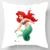 Disney Mermaid Ariel 3D Printed 1шт Подушка Домашний Декоративный Диван Автомобильное Кресло Бросок Наволочка Рождественский Подарок Девушки