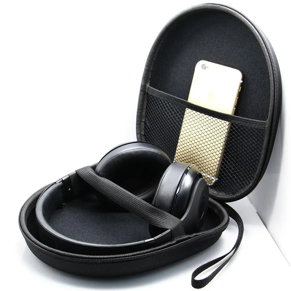 ALLOYSEED Portable Carrying Case Headphones Bag Earphone Box Headset Storage Organizer Pouch Handbag For Sony V55 NC6 NC7 NC8 |