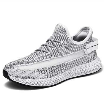 

2020 Hot Sale Men Shoes Adult Breathable Mesh Sneakers Men Casual Shoes Lace Up Fashion Men Shoes Men Sneakers Zapatillas