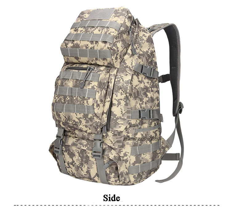 Тактический Рюкзак Molle system прочный походный альпинистский охотничий рюкзак большой емкости боевой походный рюкзак