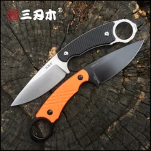 Sanrenmu S768 нож с фиксированным лезвием 12C27 лезвие для кемпинга, охоты, тактического бушкрафта, для выживания на открытом воздухе, для рыбалки, EDC инструмент, ножи