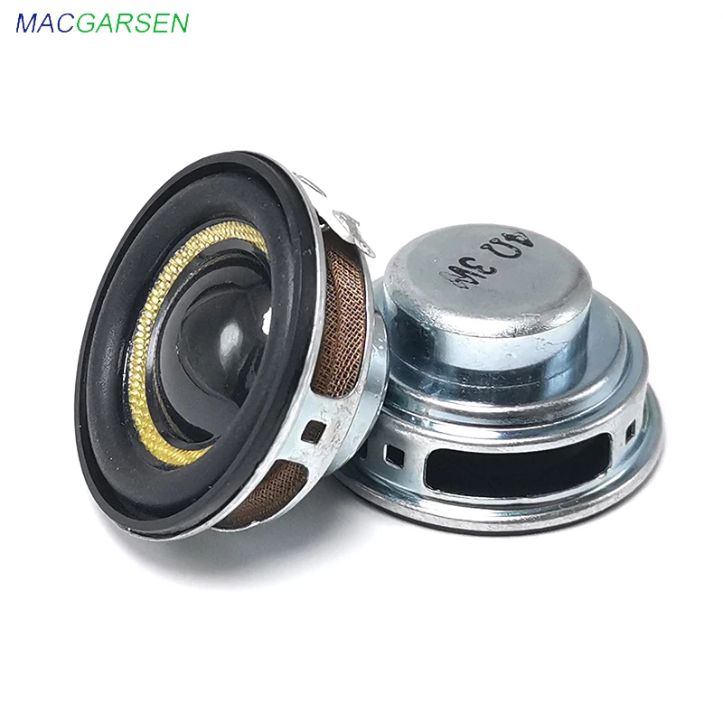 2pcs 40mm Waterproof Full Range Speaker 1.5 Inch 3W 4 Ohm 8ohm Audio Portable Speakers for DIY Waterproof Bluetooth Speaker