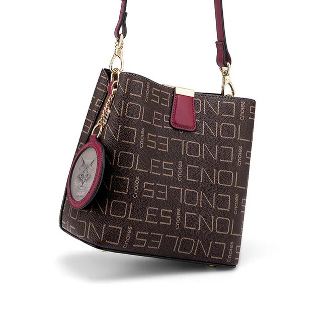 Cnoles Brand Letter Luxury Crossbody Bag Handbag 6