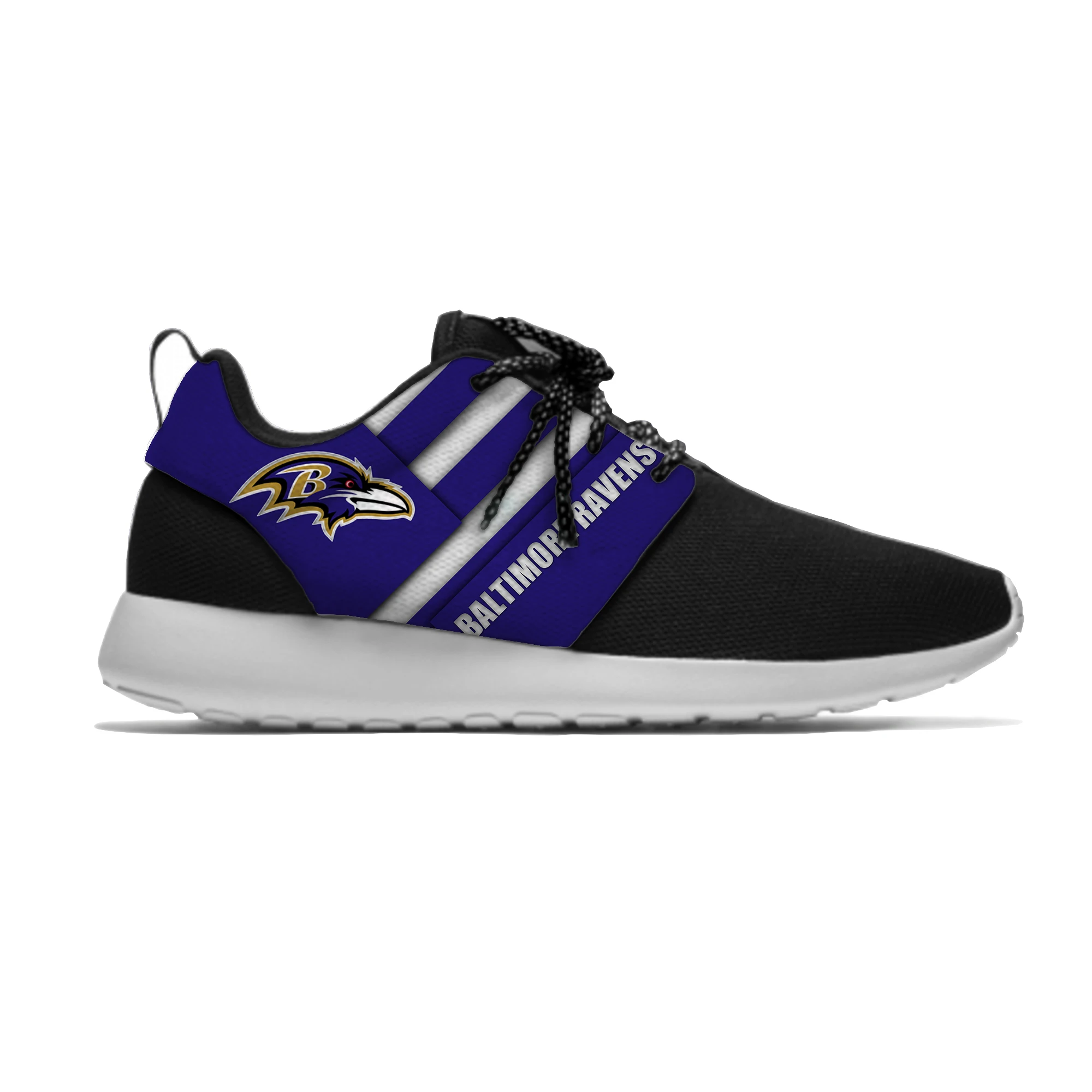 

Breathable Leisure Men/Women Running Mesh Ravens Sport Shoes Football Team Baltimore Fans Sneakers Lightweight Casual