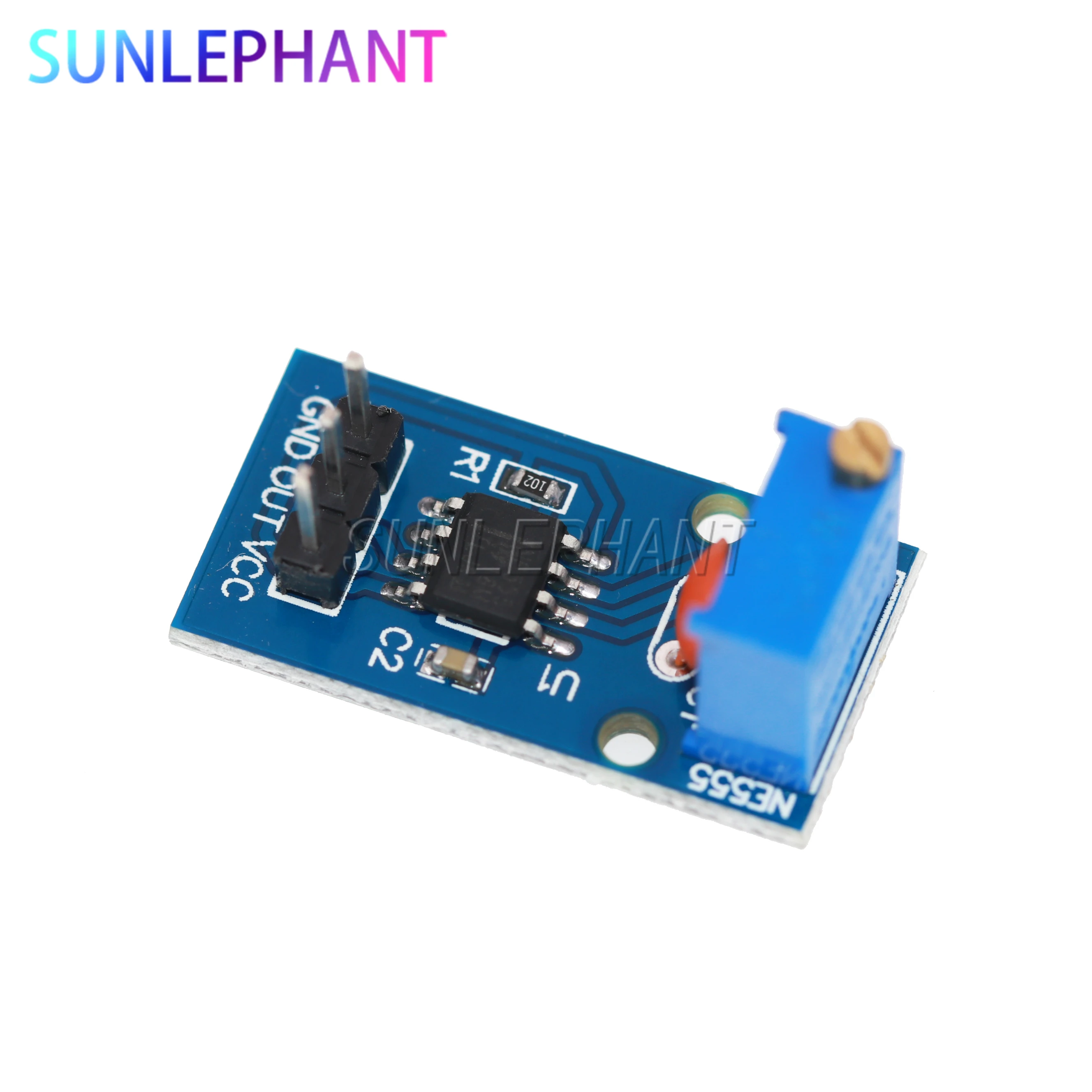 Details about   2PCS NE555 Adjustable Frequency Pulse Generator Module For Arduino Smart Car