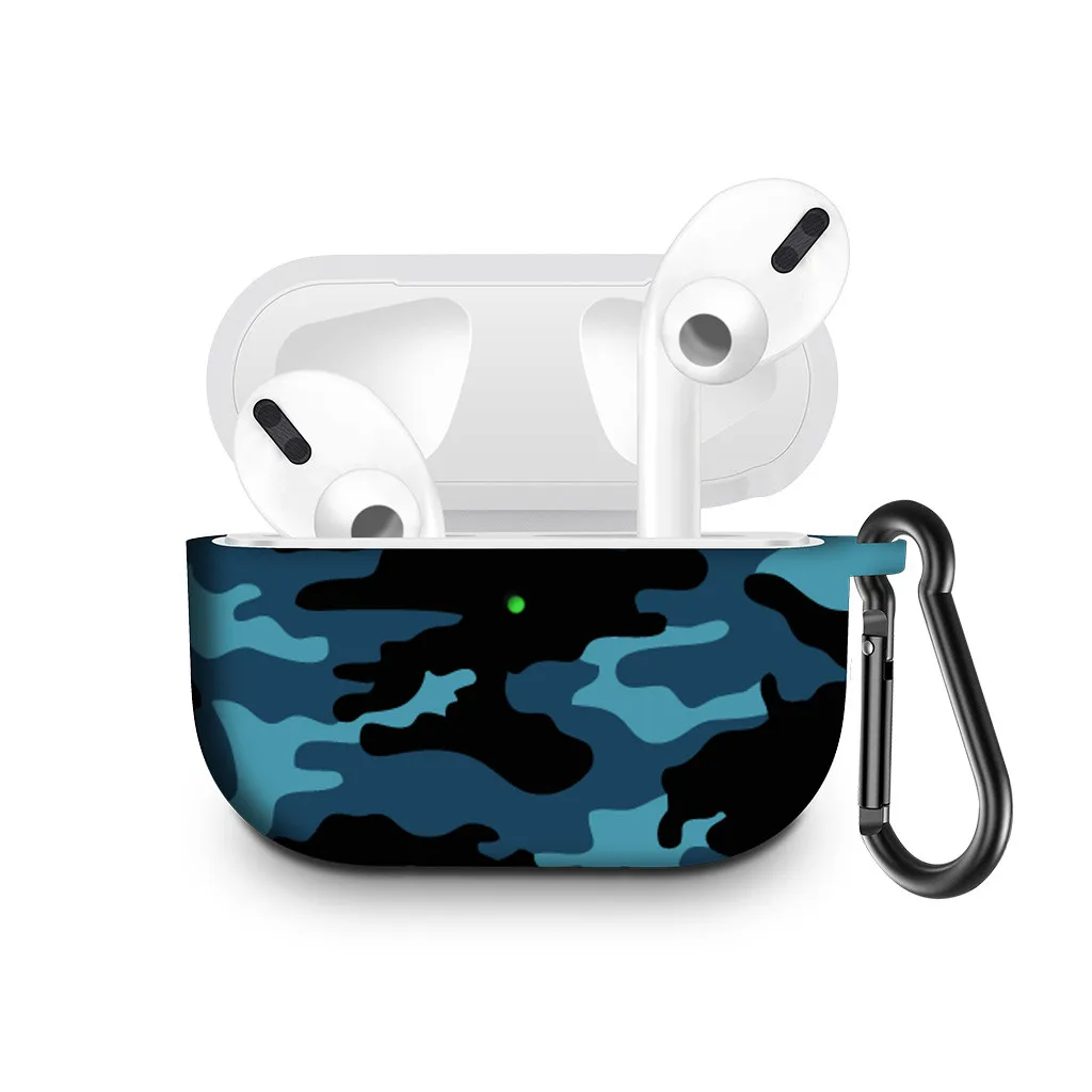 B Для AirPods Pro, беспроводной Bluetooth чехол для наушников, новинка, портативный, sillicon, защита от падения, защитный чехол для зарядки, чехол для наушников - Цвет: B