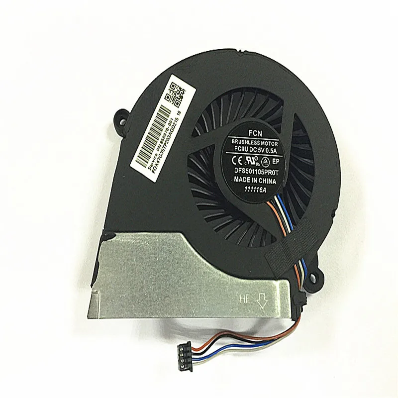 Вентилятор для процессора ноутбука для hp 14-E 15-E 17-E TPN-Q117 Series notebook Cooler