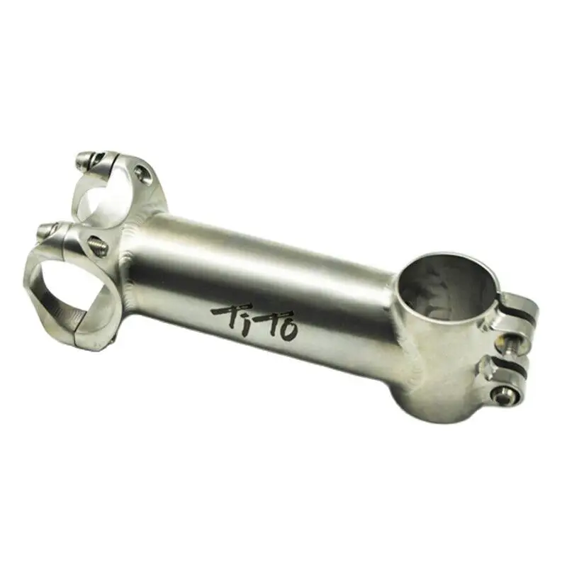 25.4mm 31.8mm 5° / 10° 17° Ultralight Titanium Alloy Mountain MTB Bike Bicycle Handlebar Stem GR9 titanium alloy | Спорт и