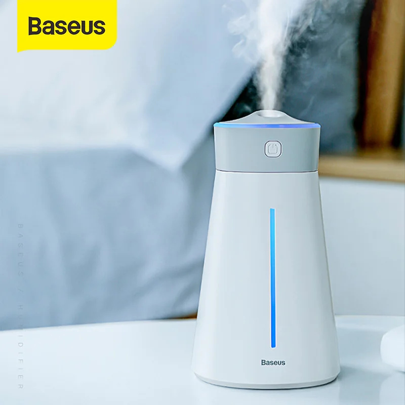 Baseus увлажнитель воздуха Очищающий туман для дома офиса автомобиля с красочным