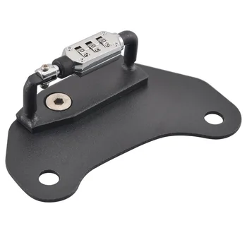 

For Indian Scout Scout Sixty 15-Up Motorcycle Helmet Lock 3 Digit Combination PIN Lock Hanging Hook Padlock Accessories