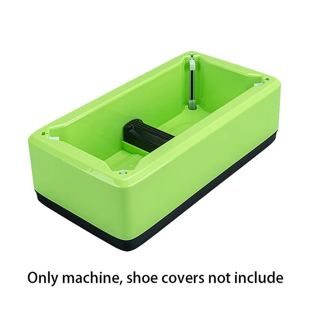 Automatic Disposable Shoe Cover Waterproof Overshoes Dispenser Portable Hand-Free Machine for Home, Office, Supermarket, Factory Green