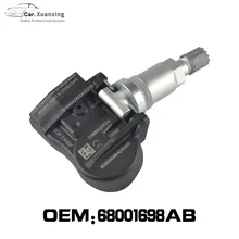68001698AB датчик давления в шинах Система мониторинга TPMS 433 МГц для Chrysler Dodge Jeep для VW